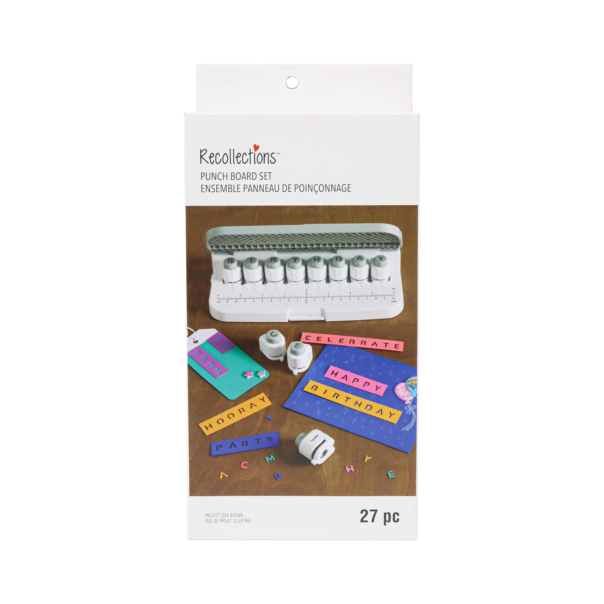 6 Pack: Alphabet Punch Board Set by Recollections™